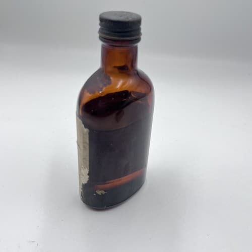 Vintage 1940's Sharp Dohme Medicine Bottle of Caprokol for Collection /Display - Thumbnail 3
