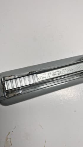 Vintage Stapler Deco Swingline Grey #4 Usa Industrial Works - Thumbnail 10