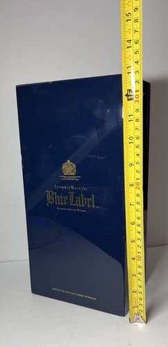 Johnnie Walker Blue Label Highest Awards Whisky Empty Bottle with case, ltd ed - Thumbnail 9