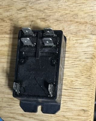T92P7D32-24 Potter Brumfield High Power Panel Mount Relay 24VDC DPST 30A 6-Pin - Thumbnail 2