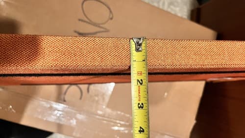 Anchor Knoll Credenza Cushion Burnt Orange , WCCT3018 30"x18" ( each) - Thumbnail 4