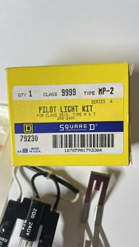 NEW Square D 79230 Pilot Light Kit for Class 2510 - Thumbnail 2