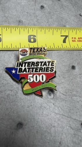 Inaugural Race Interstate Batteries 500 Texas Motor Speedway April 6 1997 Pin - Thumbnail 2