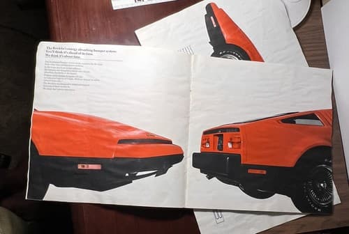 Original 1975 Bricklin Sales Brochure with Poster - Thumbnail 5