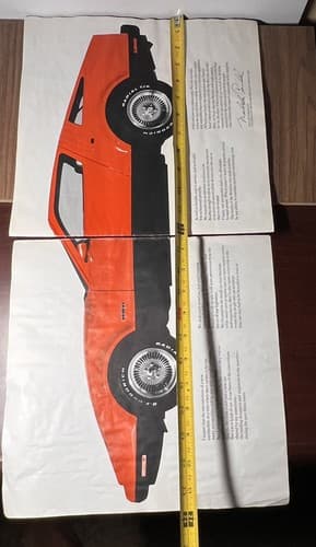 Original 1975 Bricklin Sales Brochure with Poster - Thumbnail 8