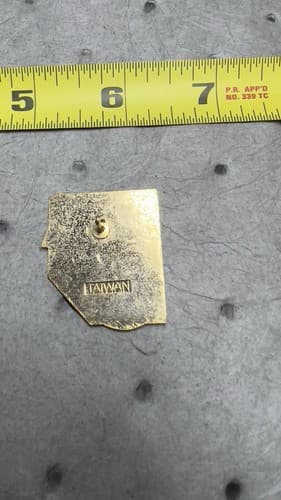 September 1998 Exide Batteries 400 NASCAR Race Enamel Hat Pin - Thumbnail 3