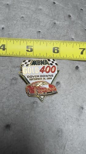 1999 Dover Downs Downs MBNA 400 NASCAR Racing Hat Pin Lapel - Thumbnail 2