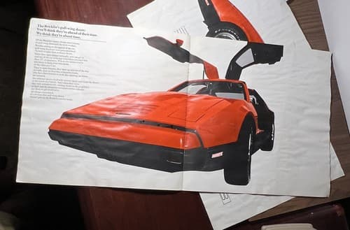 Original 1975 Bricklin Sales Brochure with Poster - Thumbnail 3