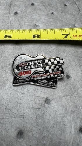 2003 Chevy Rock & Roll Richmond International Raceway September 6 Lapel Hat pin - Thumbnail 2
