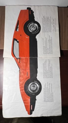 Original 1975 Bricklin Sales Brochure with Poster - Thumbnail 9