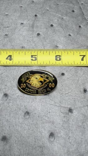 Daytona Beach Florida Bike Week 2000 Pin Eagle Harley Davidson Motorcycle - Thumbnail 2