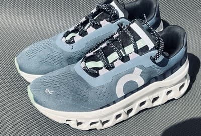 ON Cloud CLOUDMONSTER Women’s Size 10 Running Shoes Dust Vapor Helion 61.98081 - Thumbnail 3