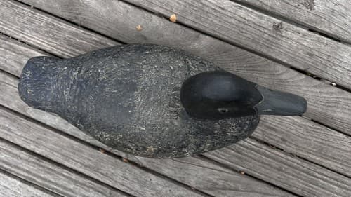 Old Wood Duck Decoy 13" - Thumbnail 4