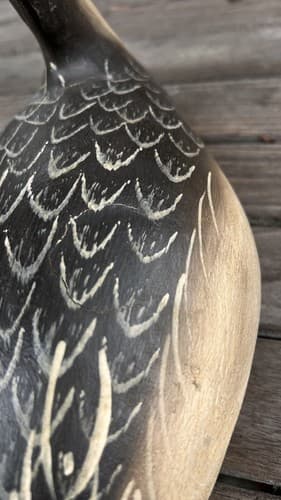 Jimmy Bowden Carved And Painted Grebe 2001 - Thumbnail 5