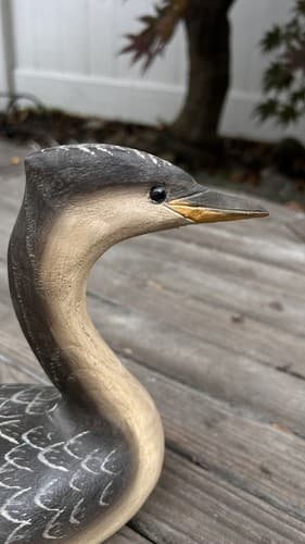 Jimmy Bowden Carved And Painted Grebe 2001 - Thumbnail 6