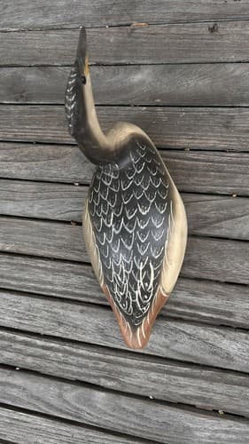 Jimmy Bowden Carved And Painted Grebe 2001 - Thumbnail 8