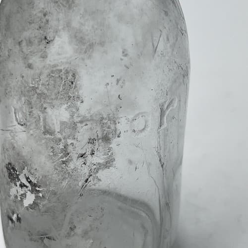 Vintage Welch’s Junior Juice Bottle 1940s Nice Small Bottle 5" - Thumbnail 5