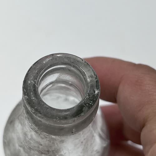 Vintage Welch’s Junior Juice Bottle 1940s Nice Small Bottle 5" - Thumbnail 6