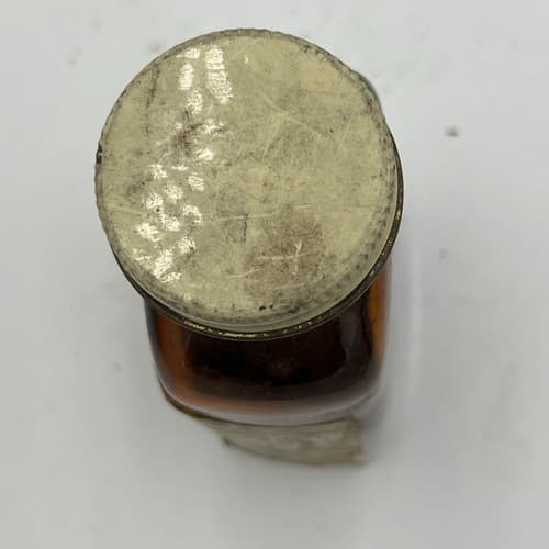 Vintage Lilly Santal Oil Bottle 3.5" Pharmacy Medicinal EMPTY - Thumbnail 4