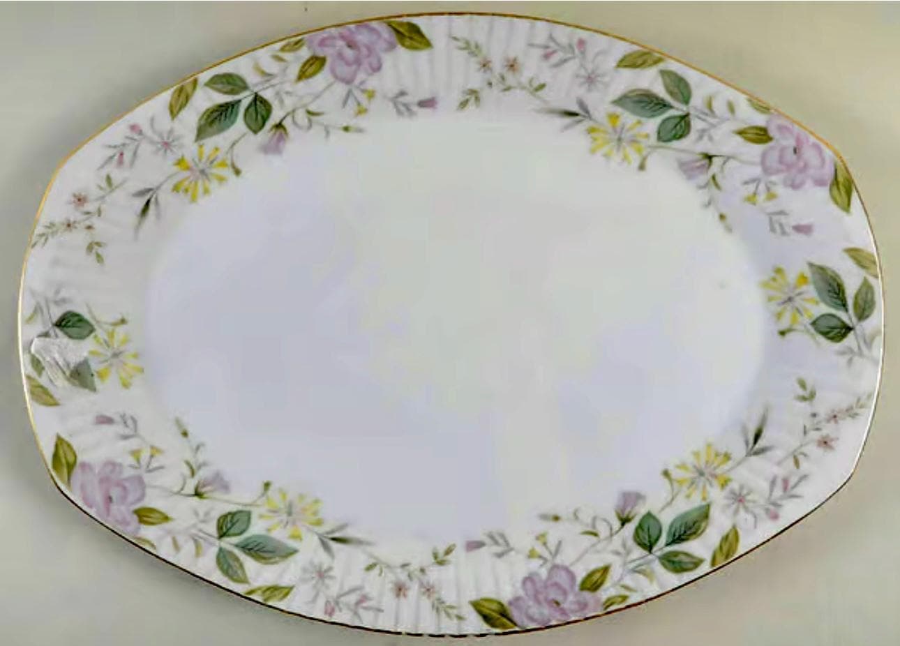 Grant Crest "Spring Serenade" 14" oval platter