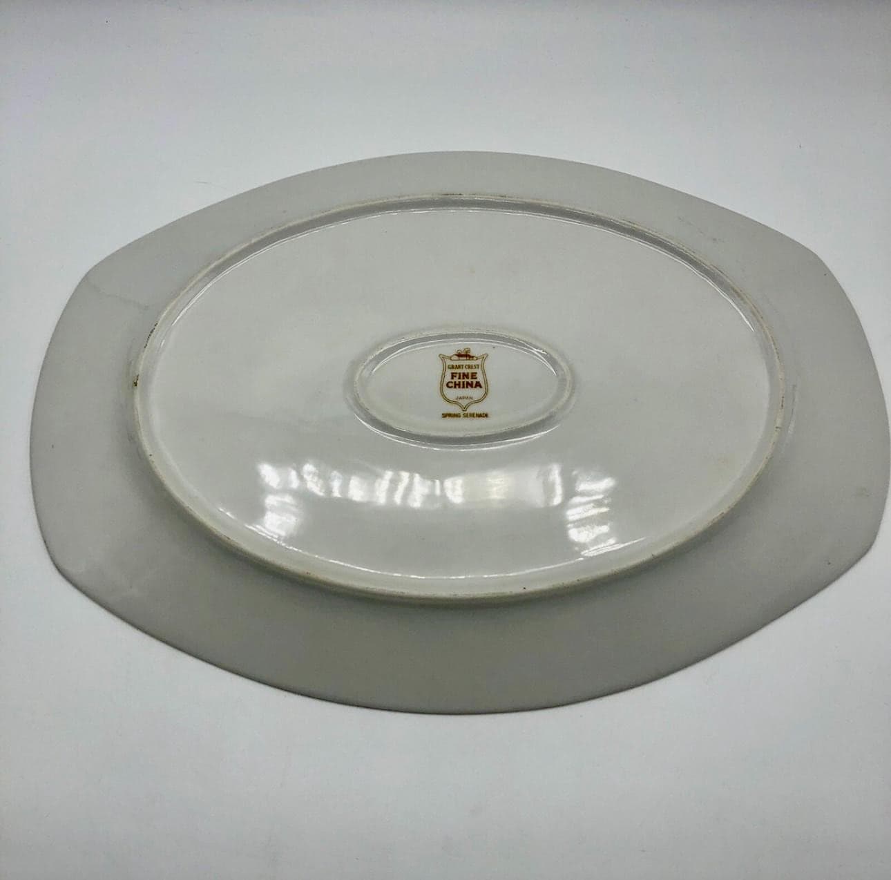 Grant Crest "Spring Serenade" 14" oval platter - Thumbnail 6