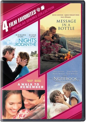 4 Film Favorites Nicholas Sparks Romanc DVD - Region 2