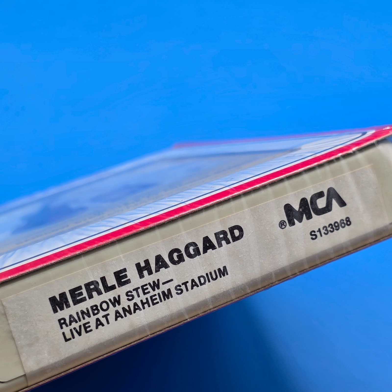 Merle Haggard, Rainbow Stew - Live at Anaheim Stadium (8 Track, 1981 RCA) Sealed - Thumbnail 7