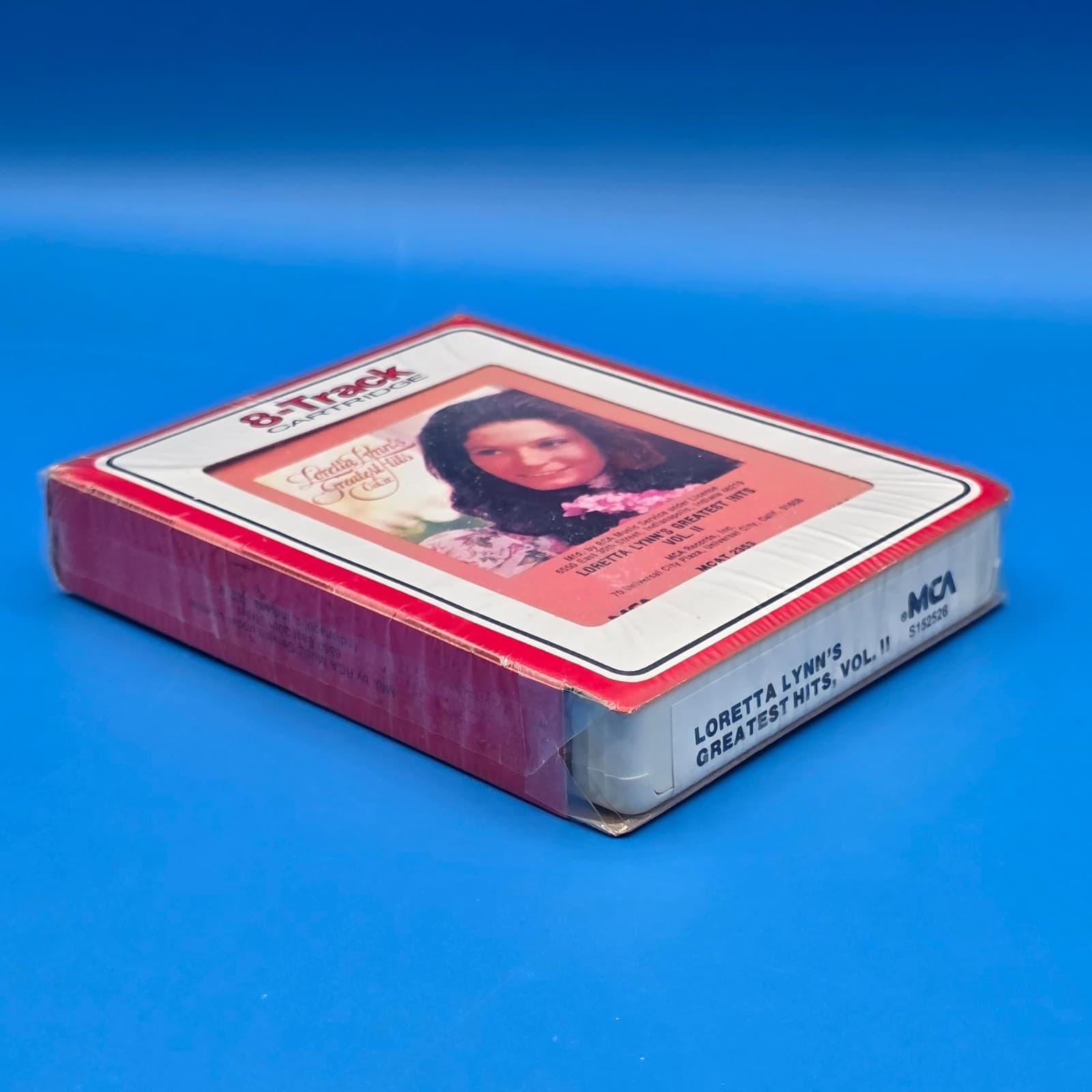 Loretta Lynn Greatest Hits Vol. II [NEW Sealed] 8-Track tape 1974 MCA Records - Thumbnail 2