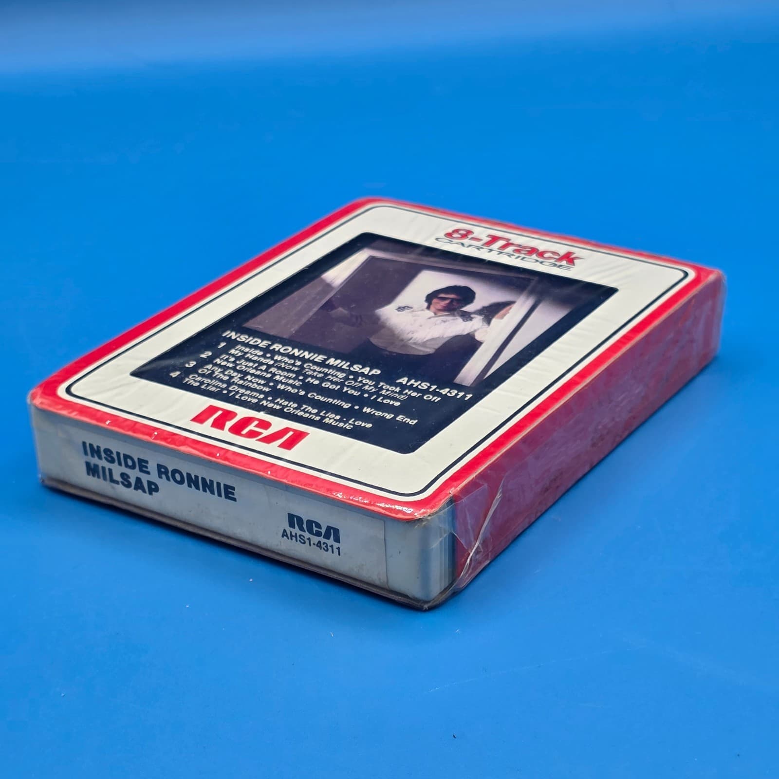RONNIE MILSAP - "Inside Ronnie Milsap" - Vintage Collectible 8-Track Tape - Thumbnail 6