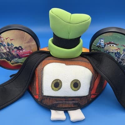 Disney Cars Mickey Ears Mater Goofy Lightning McQueen Movie Pixar - Thumbnail 4