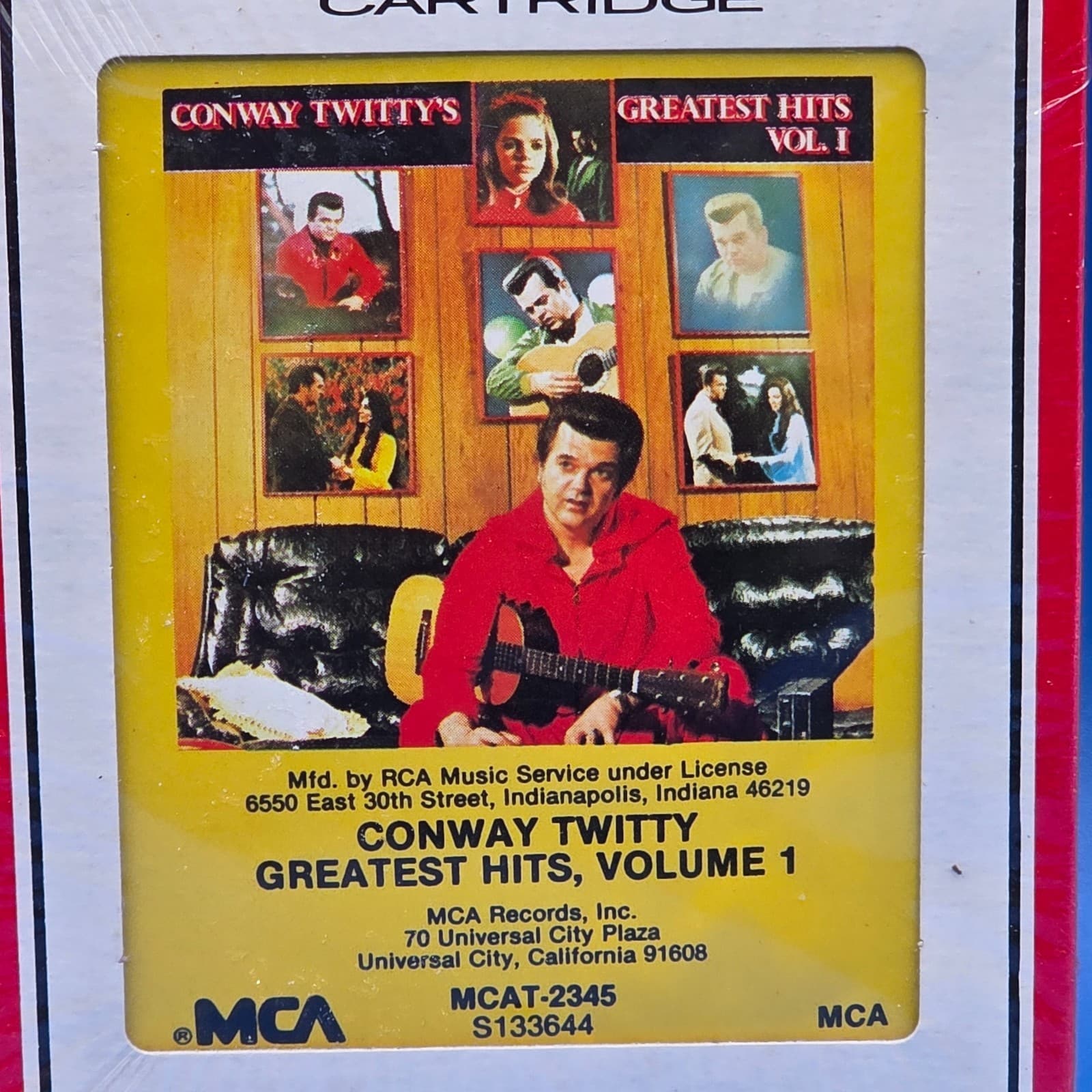 Conway Twitty-Greatest Hits, Vol. 1 8-track Brand New SEALED MCA S133644 - Thumbnail 6