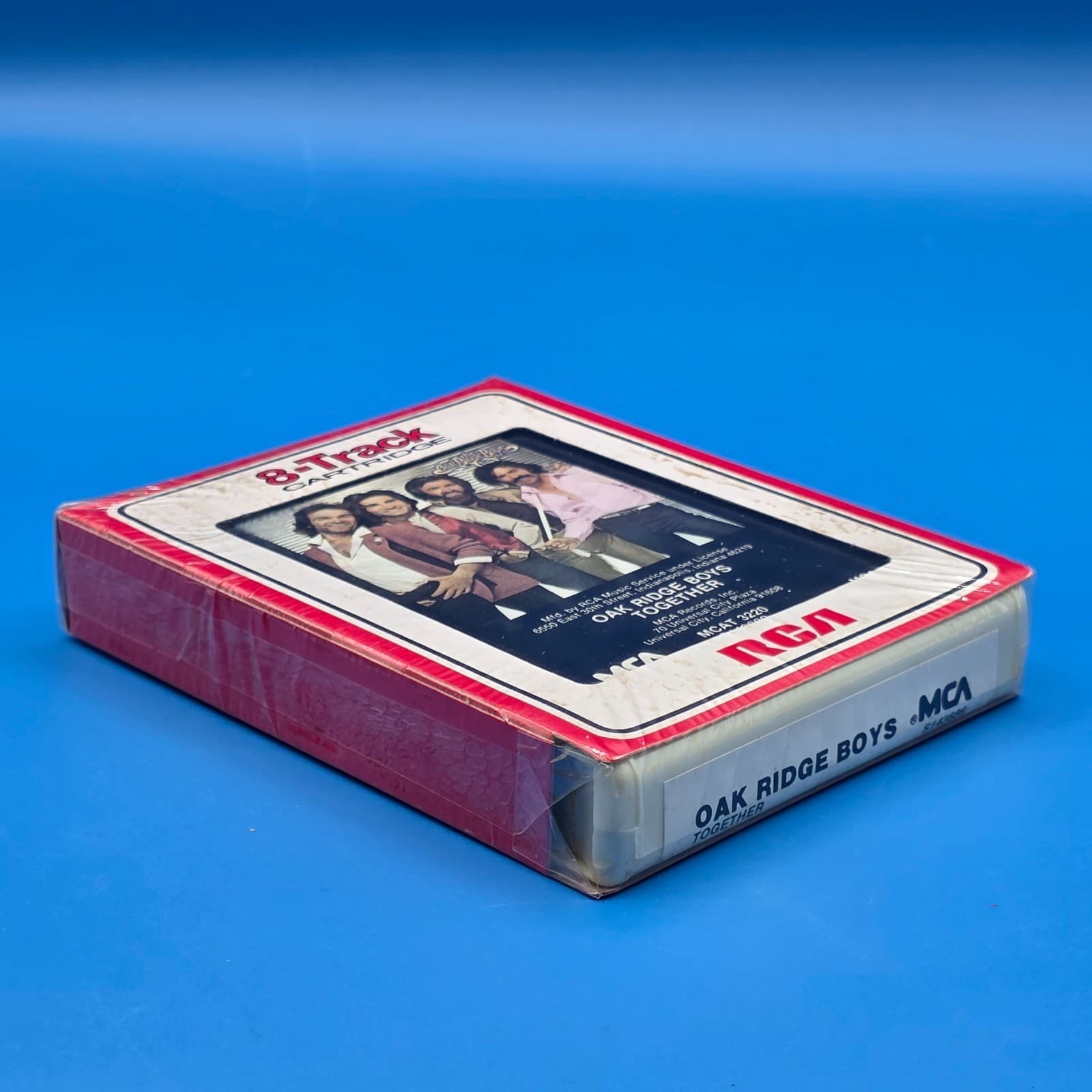 New The Oak Ridge Boys Together 8-Track Cartridge Tape White NIP - Thumbnail 4