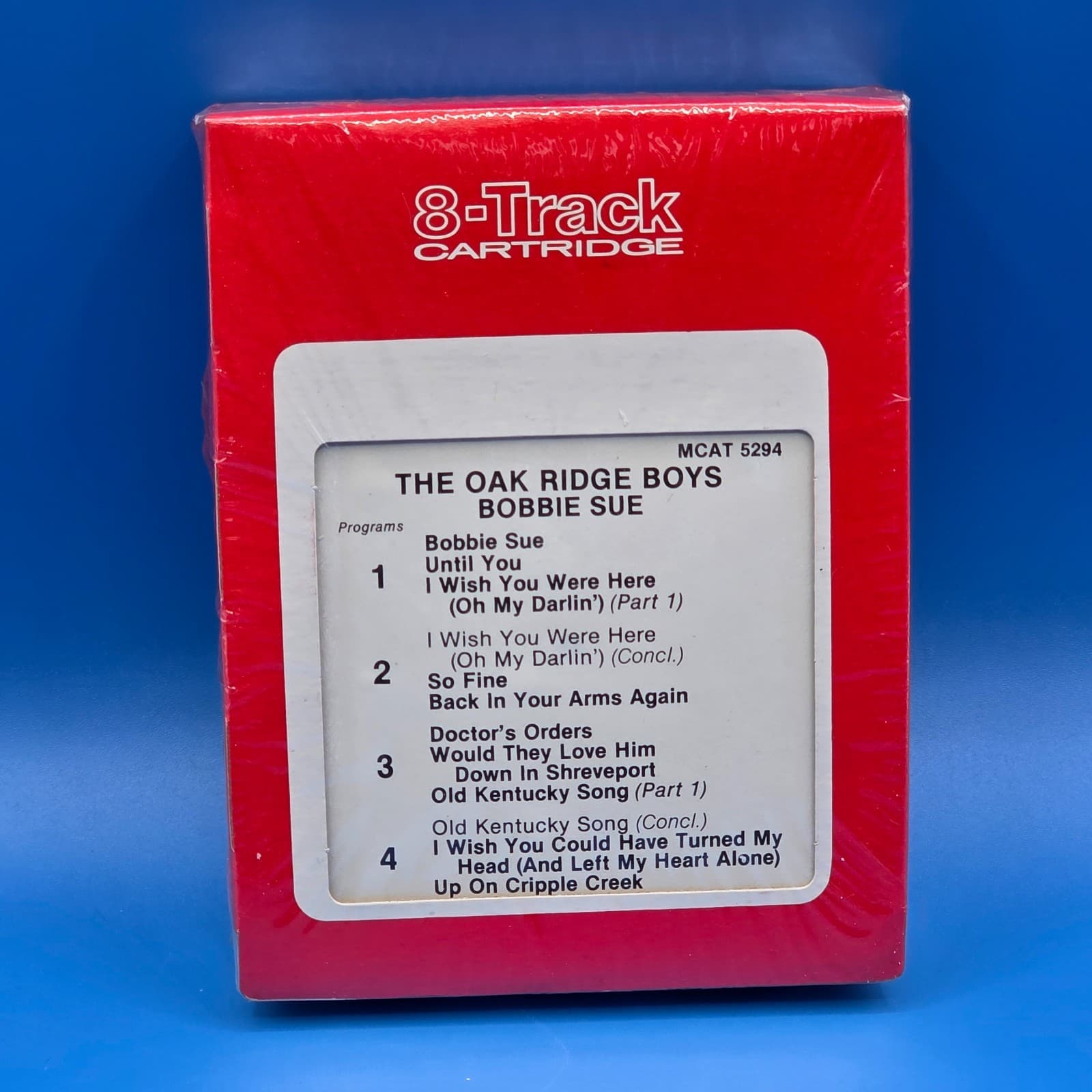 THE OAKRIDGE BOYS - "Bobbie Sue" - Vintage Collectible 8-Track Tape - Thumbnail 3