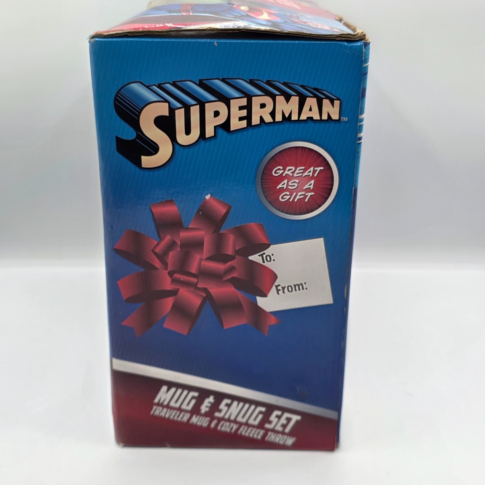 SUPERMAN GIFT SET Mug & Snug Fleece Throw Set - Thumbnail 9