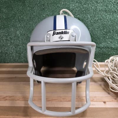 VTG 1980s NFL Franklin Helmet Dallas Cowboys Hanging Swag Lamp Chandelier RARE - Thumbnail 7