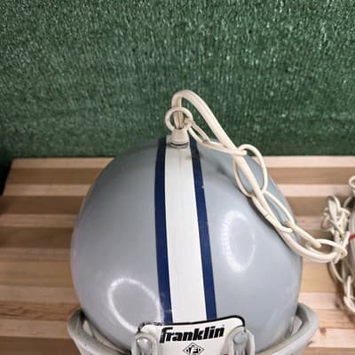 VTG 1980s NFL Franklin Helmet Dallas Cowboys Hanging Swag Lamp Chandelier RARE - Thumbnail 11
