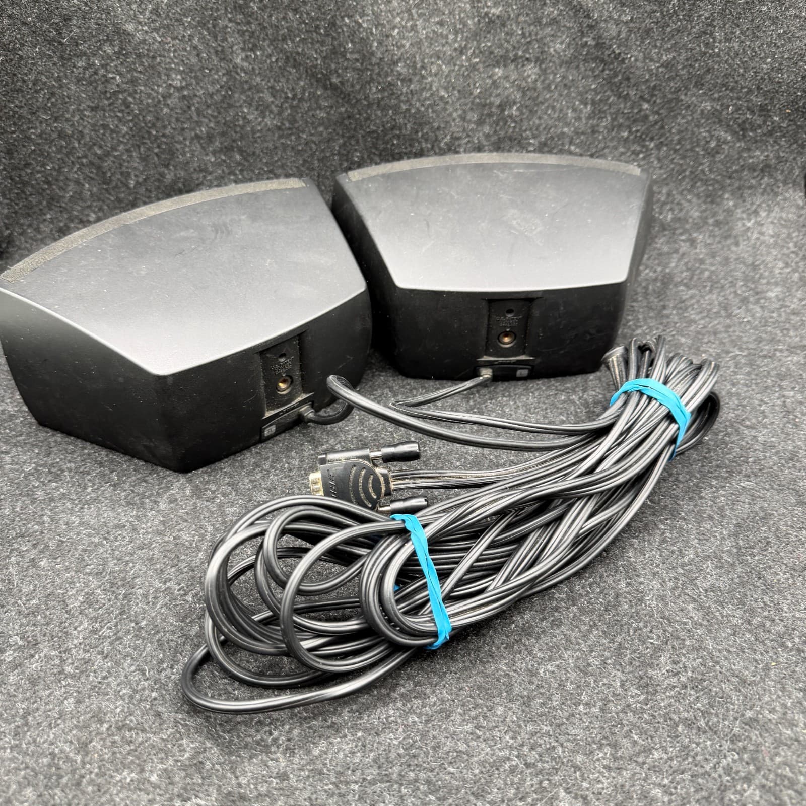 Bose Gemstone Speakers (Pair) AV321 3-2-1 GS/GSX Cinemate Series I II III Black - Thumbnail 3