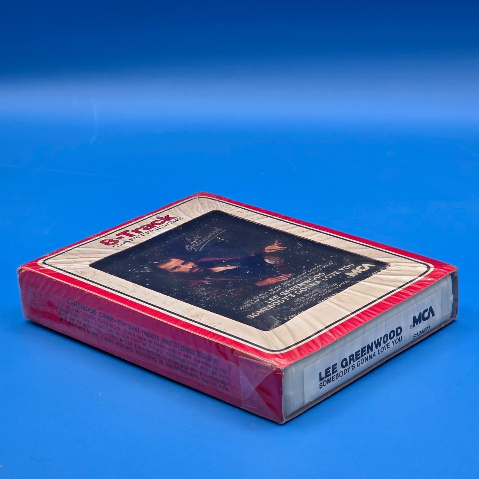 Lee Greenwood Somebody's Got To Love You Sealed 8 Track Tape MCA 1983 S12461 - Thumbnail 4