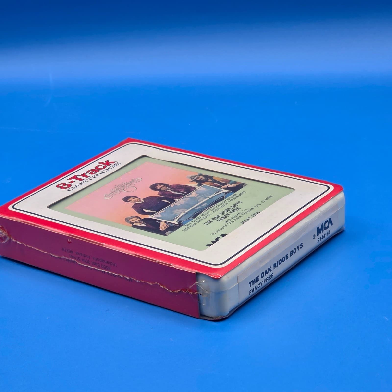 The Oak Ridge Boys - Fancy Free - 8 Track Tape - New and Still Sealed - Thumbnail 4