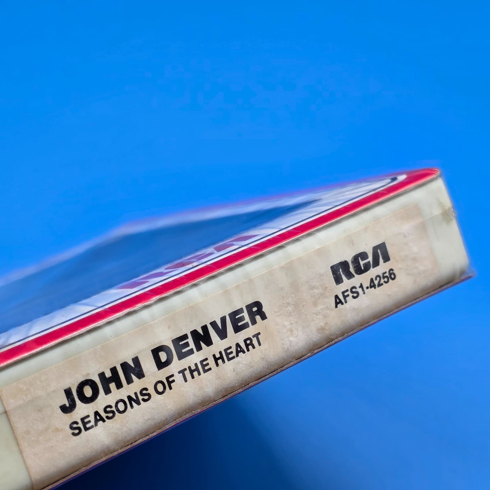 NEW SEALED John Denver Seasons of The Heart 8-Track Cartridge AFS1-4256 RCA 1982 - Thumbnail 7
