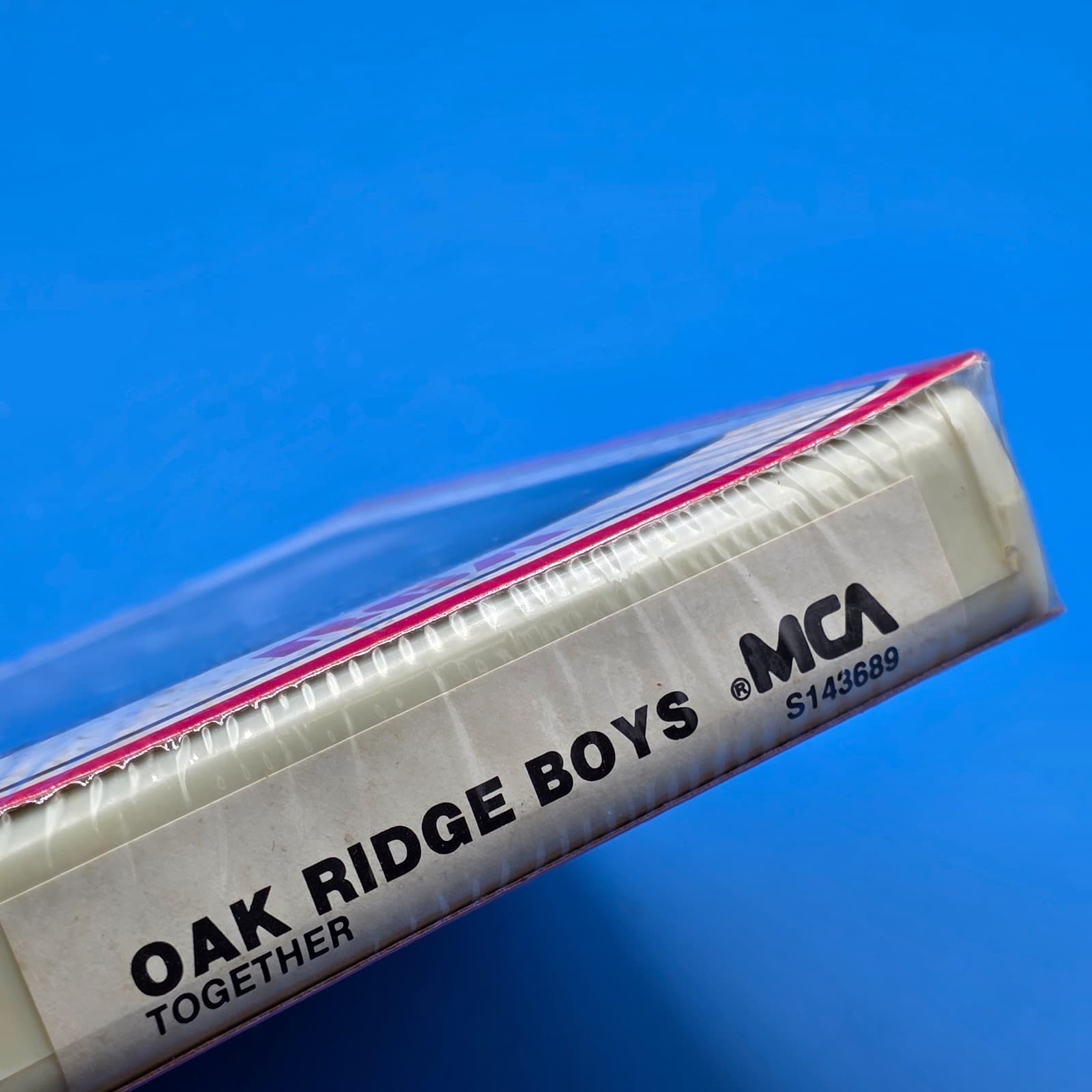 New The Oak Ridge Boys Together 8-Track Cartridge Tape White NIP - Thumbnail 3
