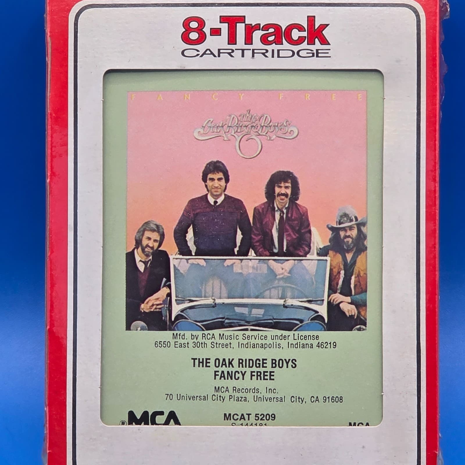 The Oak Ridge Boys - Fancy Free - 8 Track Tape - New and Still Sealed - Thumbnail 2