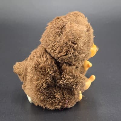 Vintage Rare Monchichi Tubby Thumb Sucking Brown Bear RARE - Thumbnail 6