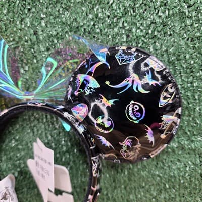 Disney Parks 2023 Loungefly Ears The Nightmare Before Christmas Headband NWT - Thumbnail 2