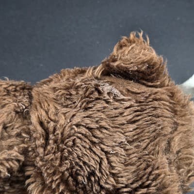 Vintage Rare Monchichi Tubby Thumb Sucking Brown Bear RARE - Thumbnail 2