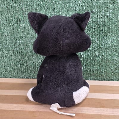 Disney Pinocchio Figaro Cat Plush Stuffed Animal 7" Black & White - Thumbnail 3