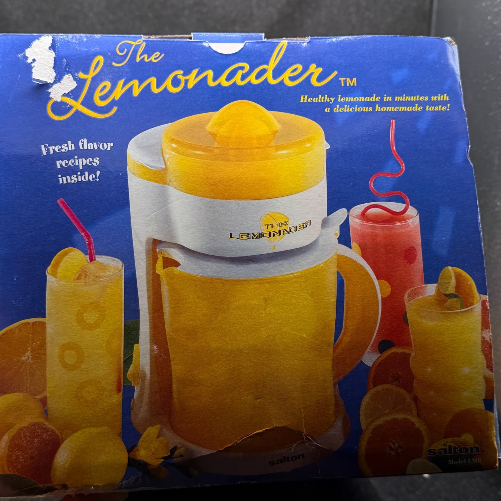 2001 Salton LM8 The Lemonader! Lemonade Maker 2.5 Quart OPEN BOX - Thumbnail 8
