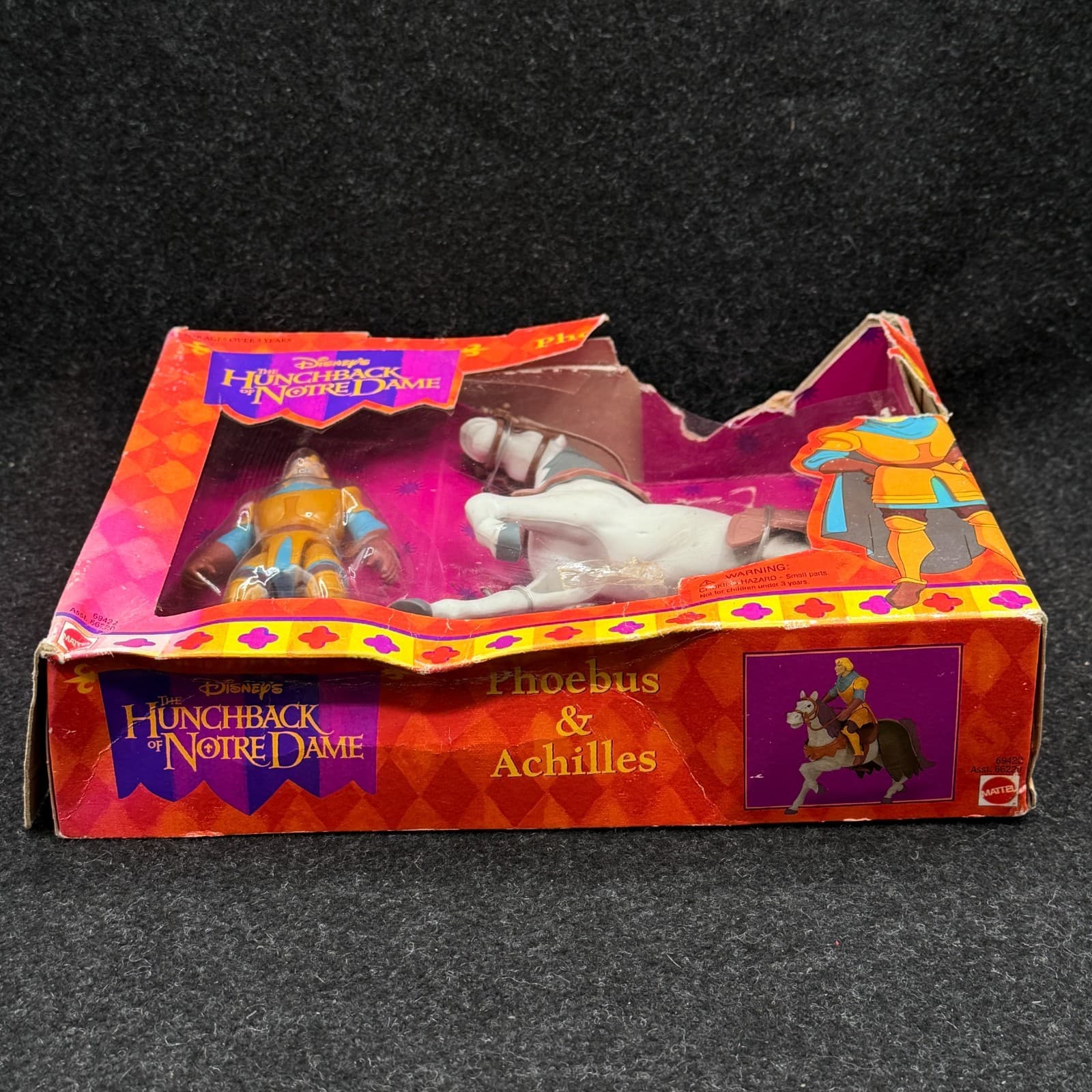 Phoebus & Achilles Action Figure Set Disney's Hunchback of Notre Dame 69422 - Thumbnail 11