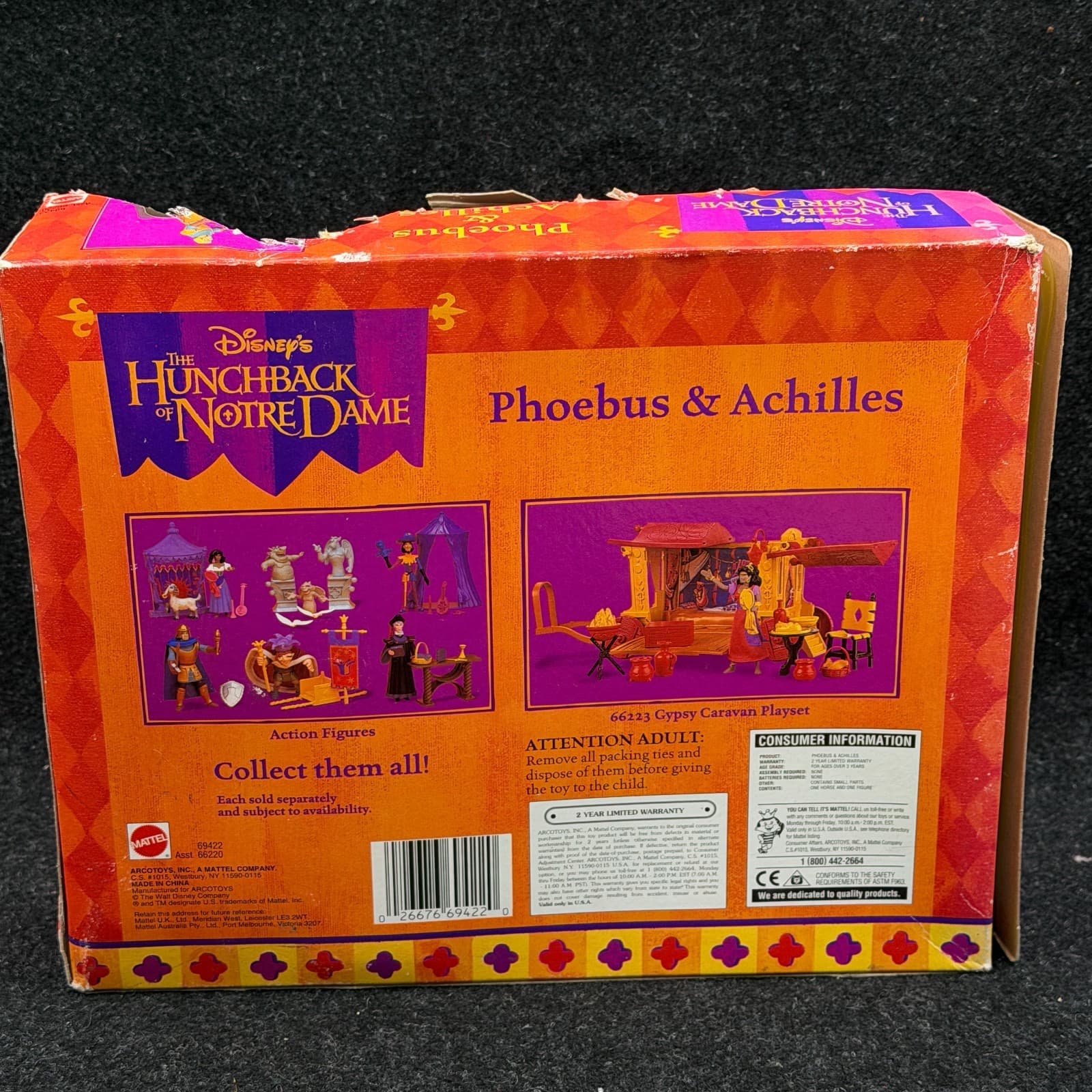 Phoebus & Achilles Action Figure Set Disney's Hunchback of Notre Dame 69422 - Thumbnail 8