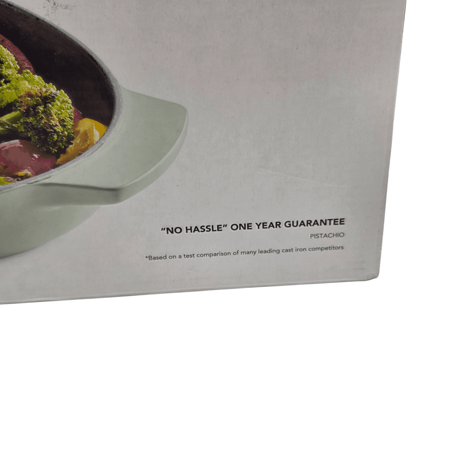 Kitchen Aid Enameled Cast Iron Au Gratin Oval Roasting Pan 2.5 Quart PISTACHIO - Thumbnail 5